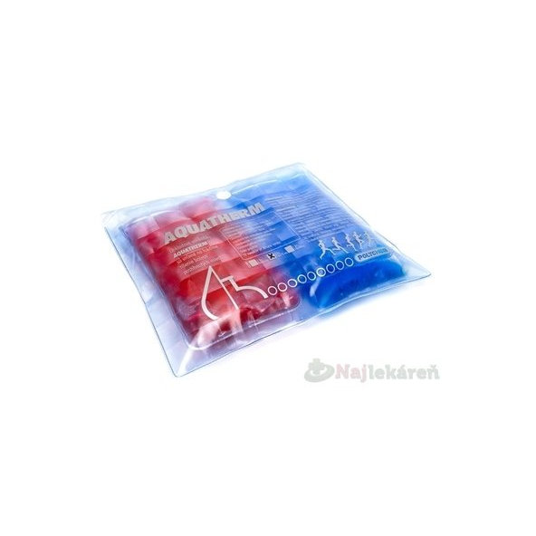 AQUATHERM obkladový polštář 18 × 15 cm chladivý a hřejivý 2 ks