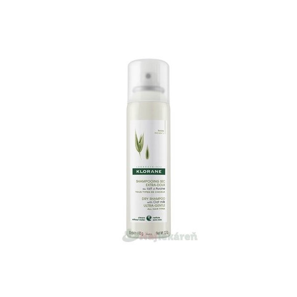 KLORANE suchý šampon s ovesným mlékem 150 ml