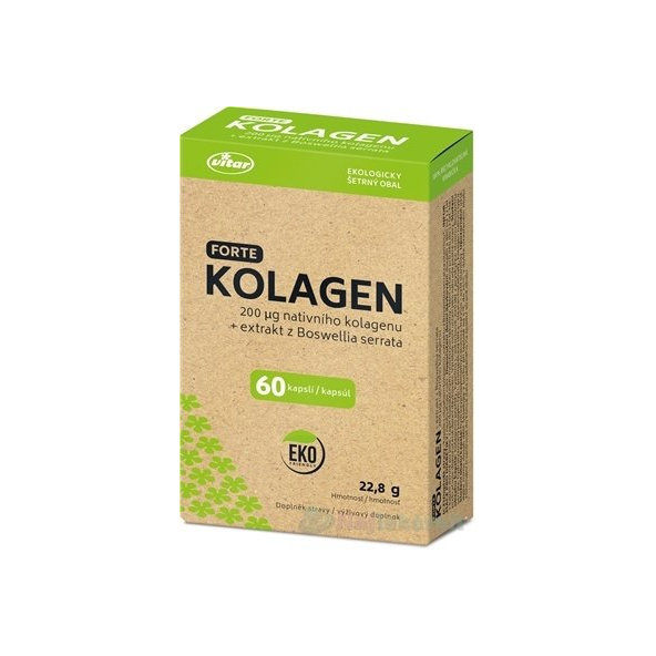 Vitar Kolagen Forte + Boswellia serrata 60 kapslí