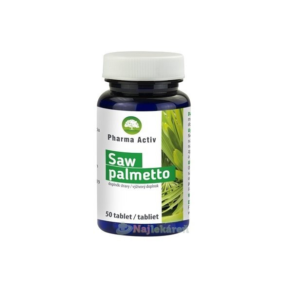Pharma Activ Saw Palmetto 50 kapslí