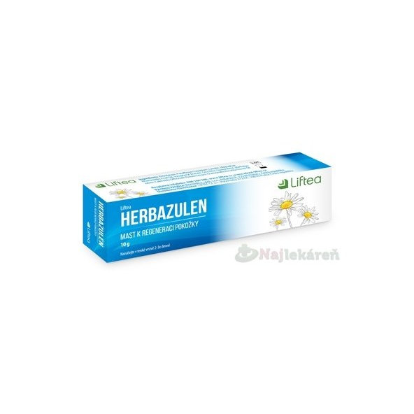 Biomedica Liftea Herbazulen masť na regeneraci pokožky 10 g