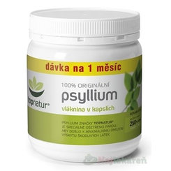 Topnatur Psyllium vláknina 250 kapslí