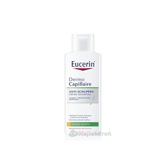 EUCERIN DermoCapillaire šampon proti lupům 250 ml
