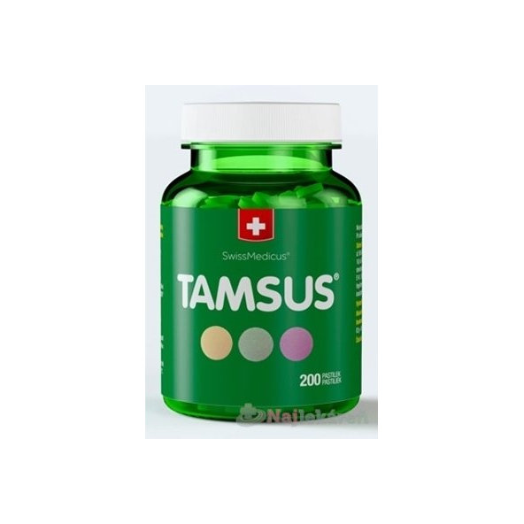 Tamsus pastilky na trávení 200 ks