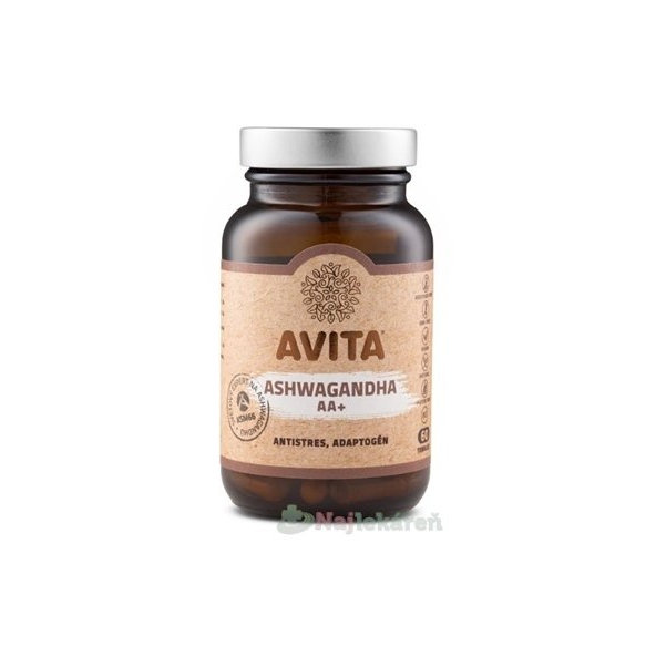 Avita Ashwagandha AA+ 60 kapslí