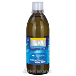 Pharma Activ Koloidní stříbro Ag100 50 ppm 500 ml