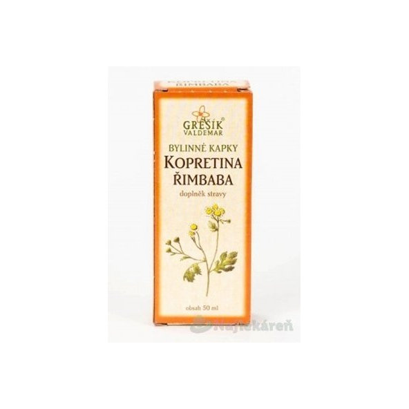 Grešík Řimbaba bylinné kapky 50 ml