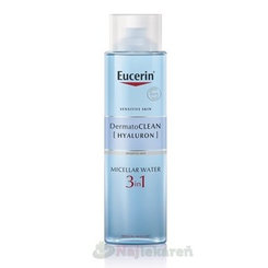 EUCERIN DermatoCLEAN Hyaluron micelární voda 3v1 400 ml