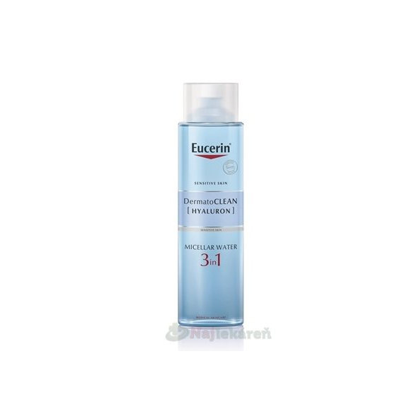 EUCERIN DermatoCLEAN Hyaluron micelární voda 3v1 400 ml