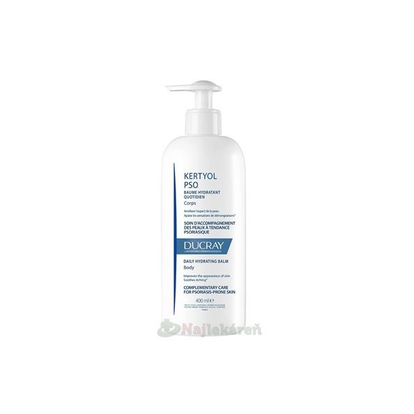 DUCRAY Kertyol P.S.O. hydratační tělový balzám 400 ml