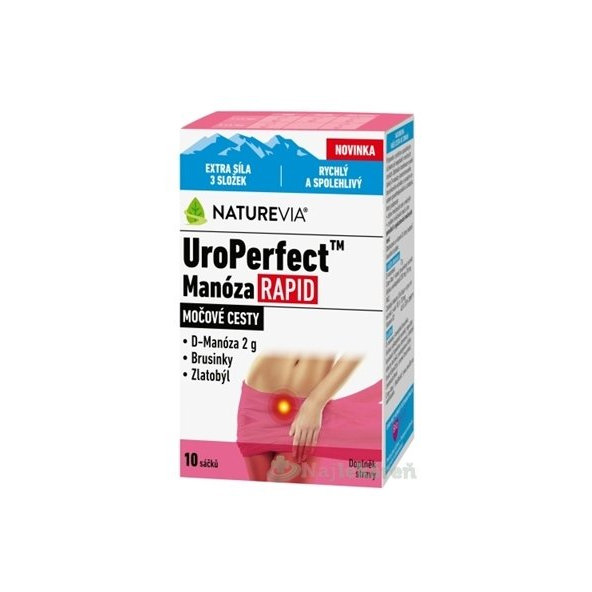 Naturevia UroPerfect Manóza Rapid 10 sáčků