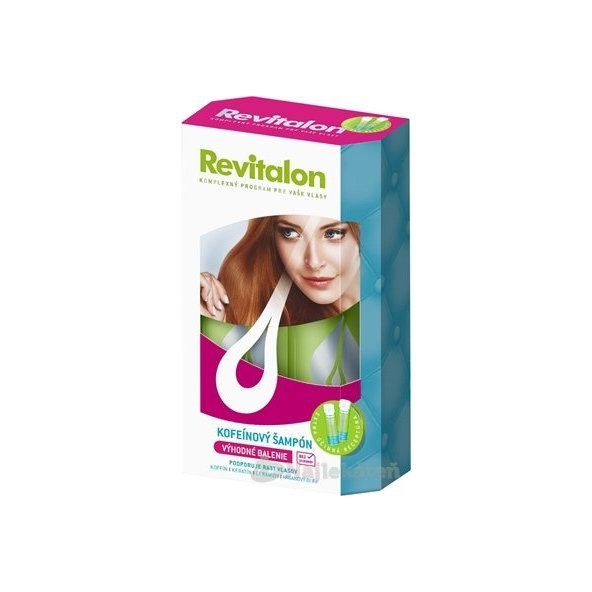 Vitar Revitalon kofeinový šampon duopack 2 x 250 ml