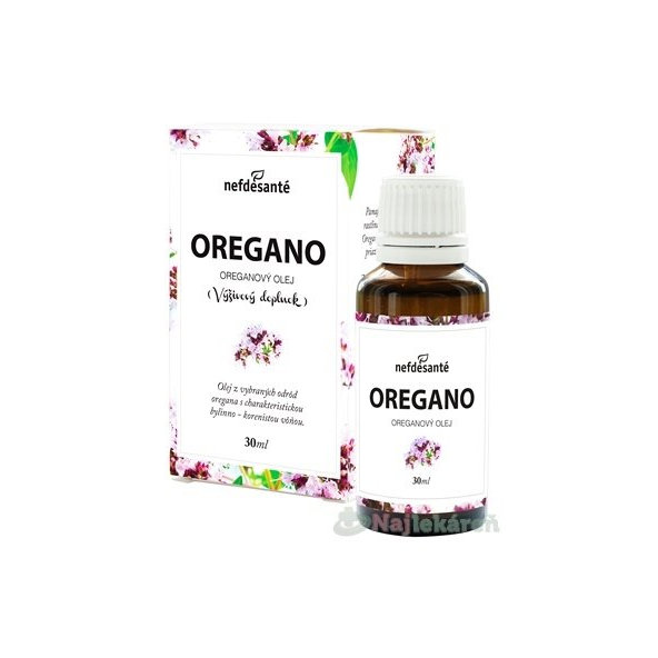Nefdesanté oregano oreganový olej 30 ml