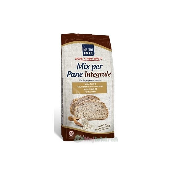 NutriFree Mix per Pane Integrale bezlepková směs