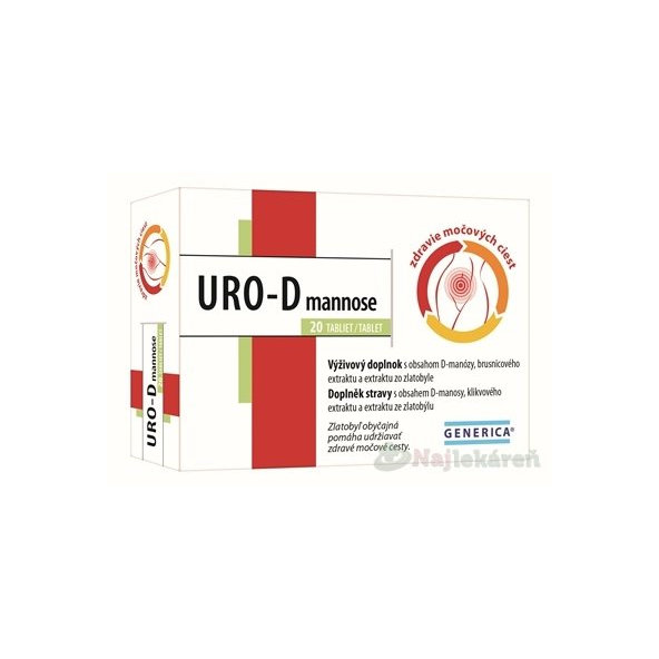 Generica URO-D Mannose 20 tablet