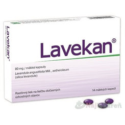 Lavekan 80 mg 14 kapslí