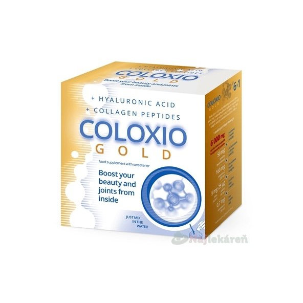 TOZAX Coloxio Gold kolagen 30 sáčků