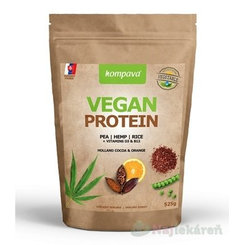 kompava Vegan Protein čokoláda a pomeranč 525 g