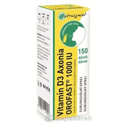 Vitamín D3 Axonia OROFAST 1000 IU 30 ml