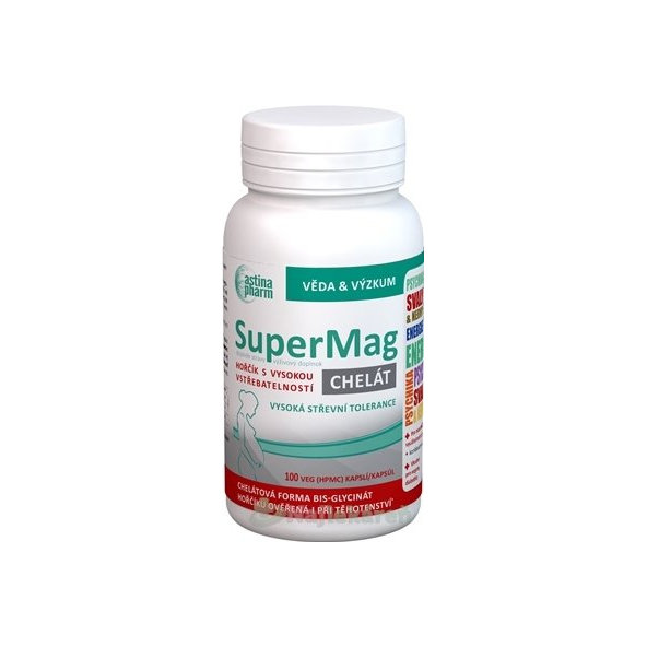 Astina SuperMag B6 chelát 100 kapslí