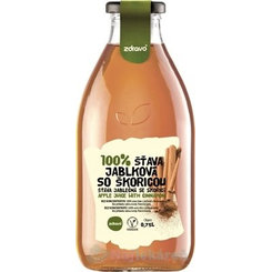 Zdravo 100% jablečná šťáva se skořicí 0,75 l