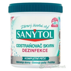Sanytol Dezinfekce odstraňovač skvrn 450 g