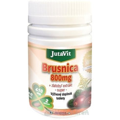 JutaVit Brusinka 800 mg + zlatobýl extrakt 60 tablet