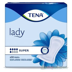 TENA Lady Super inkontinenční vložky 30 ks
