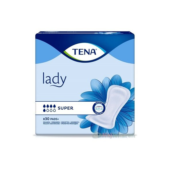 TENA Lady Super inkontinenční vložky 30 ks