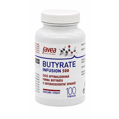 favea Butyrate Infusion 500 mg 100 kapslí