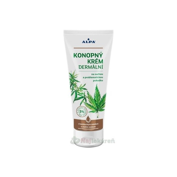 Alpa konopný krém 100 ml
