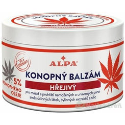 Alpa konopný balzám hrejivý 250 ml