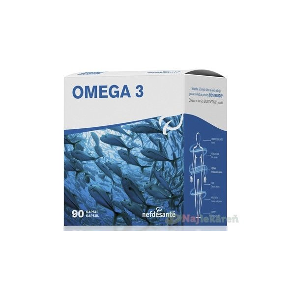 Nefdesanté Omega 3 90 kapslí