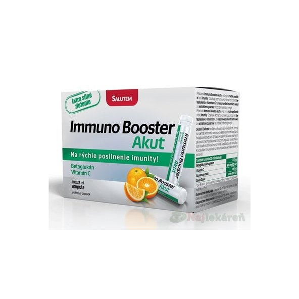 SALUTEM Immuno Booster Akut 10x25 ml ampulí