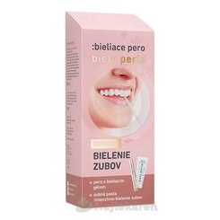 Biela Perla zubní pasta + bělící pero na zuby 30 ml
