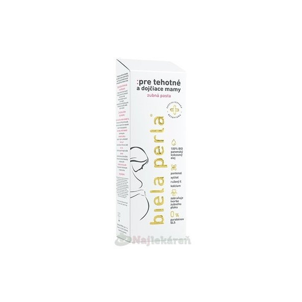 Biela Perla zubní pasta pro těhotné a kojící maminky 75 ml