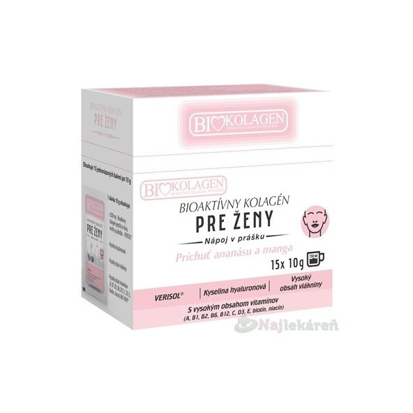 Asp Bioaktívny kolagen pro ženy 10 g 15 sáčků
