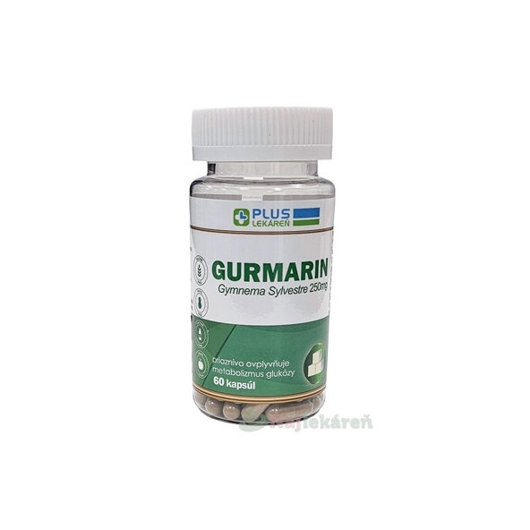 Plus Lekáreň Gurmarin 250 mg 60 kapslí