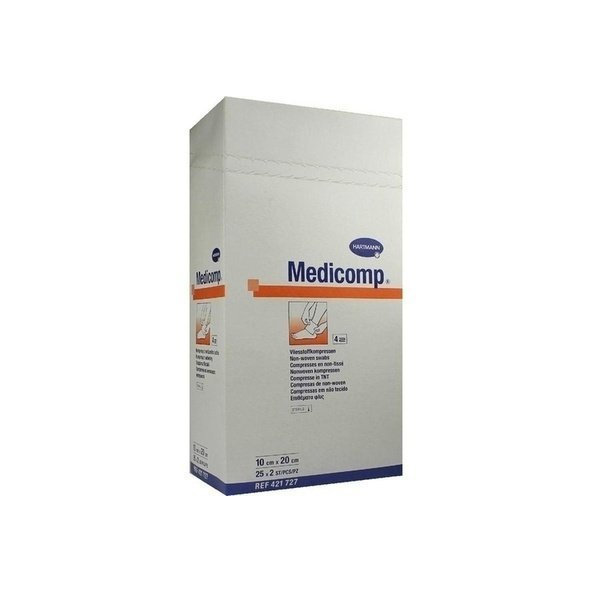 Medicomp kompres sterilní 10x20 cm 50 ks