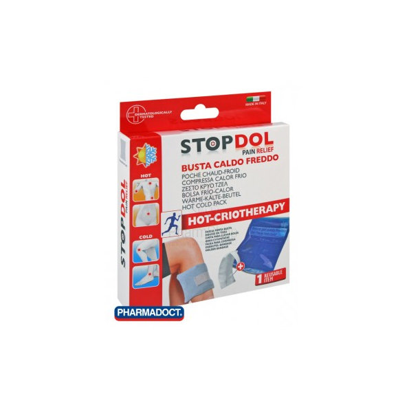 STOPDOL Hot Cold gelový polštářek 17 × 13 cm 1 ks