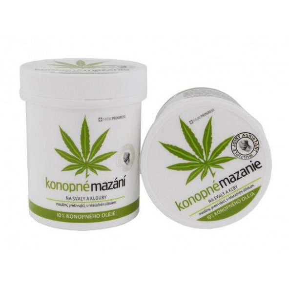MedicProgress Konopné mazání na svaly a klouby 250 ml