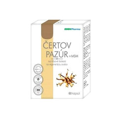 Edenpharma Čertov pazúr + MSM 60 kapsúl