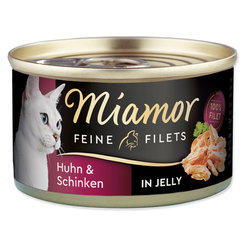 Miamor Feine Filets konzerva kuře šunka želé 100 g