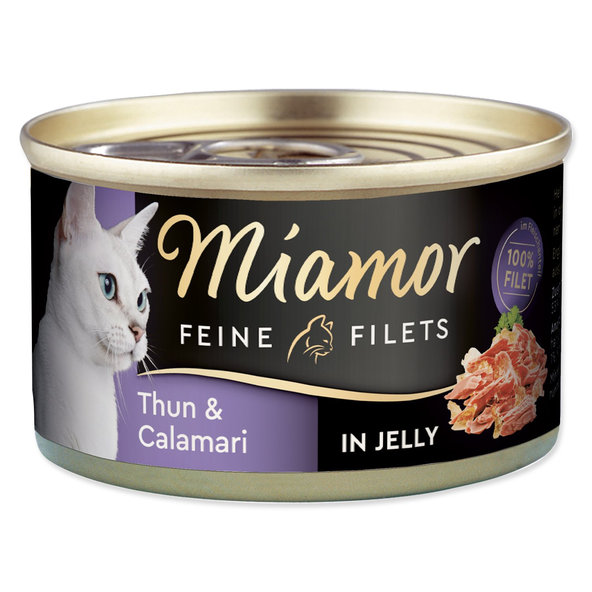 Miamor Feine Filets konzerva tuňák kalamáry želé 100 g