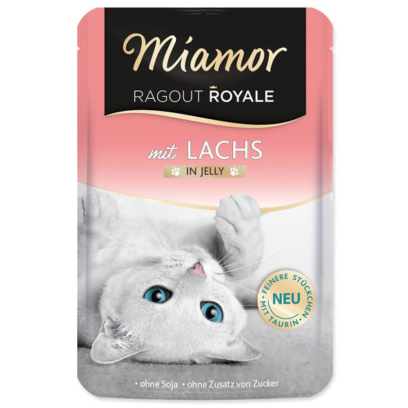 Miamor Ragout Royale Adult kapsička losos v želé 100 g