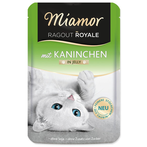 Miamor Ragout Royale Adult kapsička králík v želé 100 g