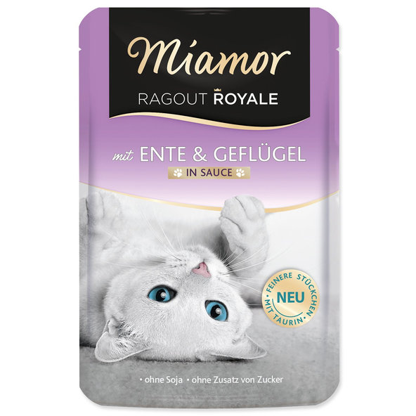 Miamor Ragout Royale Adult kapsička kachna drůbež šťáva 100 g