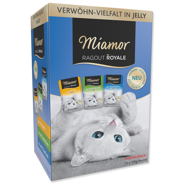 Kapsička Miamor Ragout Royale Adult v želé Multi 4x3 x100g