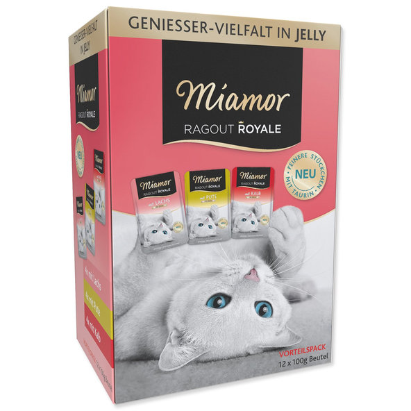 Miamor Ragout Royale Adult kapsičky v želé Multi 12x100 g