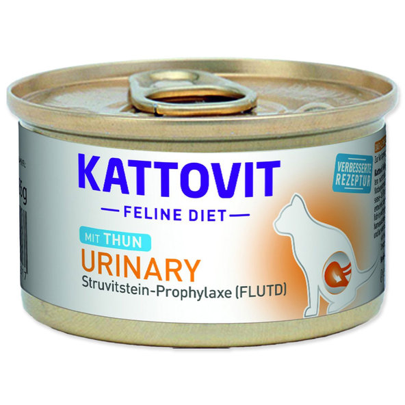 Kattovit Urinary konzerva s tuňákem 12 x 85 g
